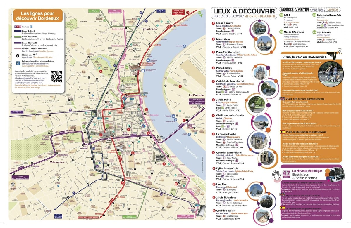 harta e Bordeaux muze