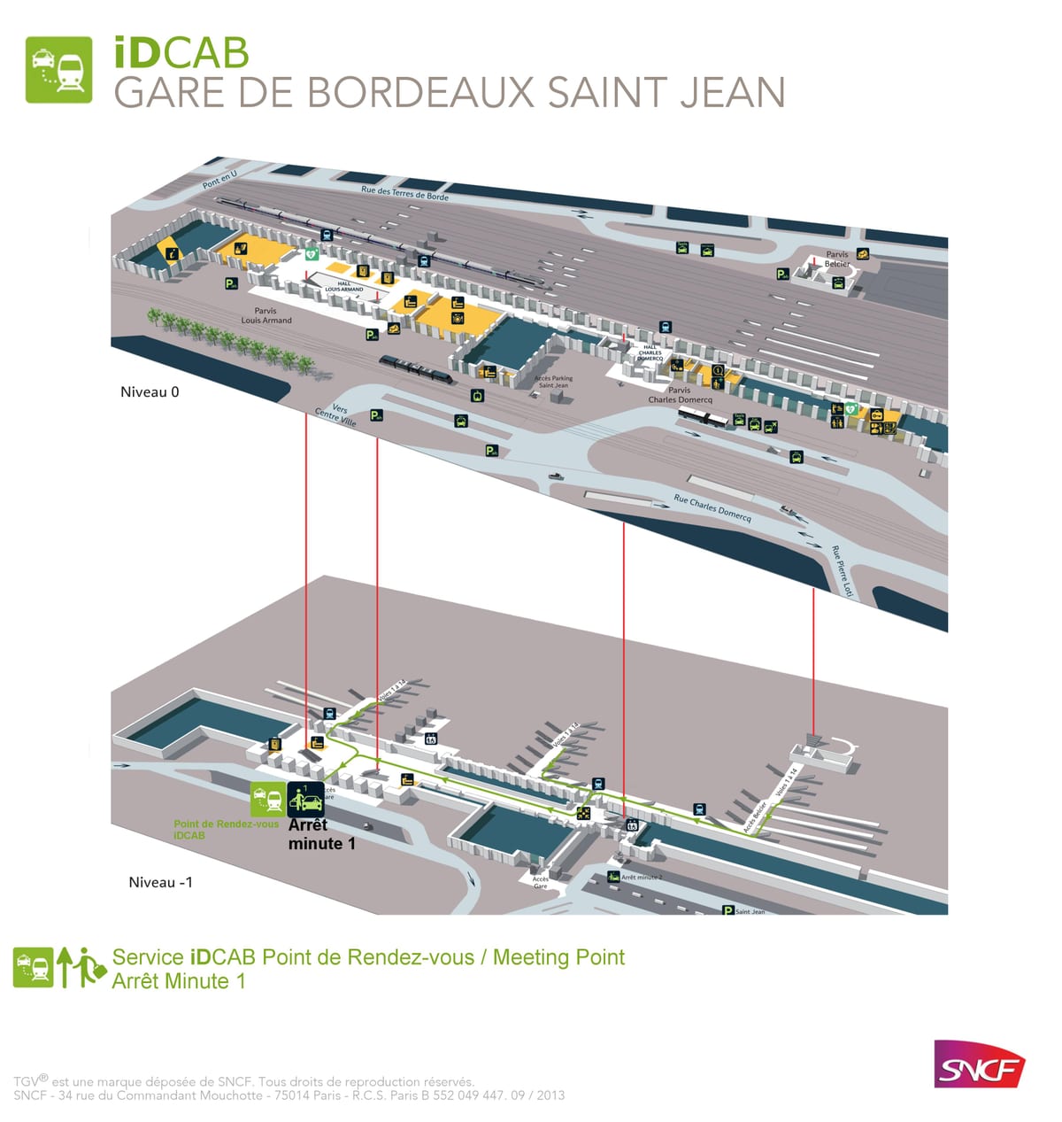 harta e Bordeaux st jean